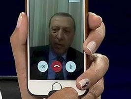 پیامی‌ که اردوغان از فرودگاه تبریز به مردم ترکیه داد