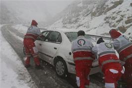 نجات ۵۳۸۰ نفر از برف و کولاک در دو روز گذشته