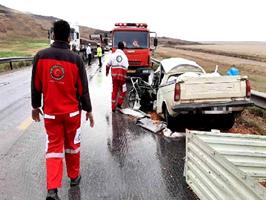 2 کشته بر اثر تصادف رانندگی در آذربایجان شرقی