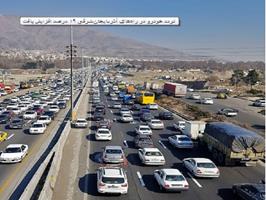 تردد خودرو در راه‌های آذربایجان‌شرقی ۱۹ درصد افزایش یافت
