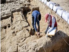 شناسایی گورهای باستانی در قبرستان آقالار مراغه