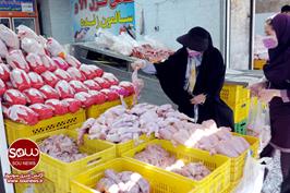  گوشت مرغ با قیمت مصوب ۶۳ هزار تومان عرضه می شود