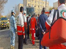 اعزام ۵ آمبولانس اورژانس به محل سقوط هواپیمای آموزشی در تبریز