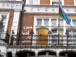 هجوم به سفارت باکو در لندن