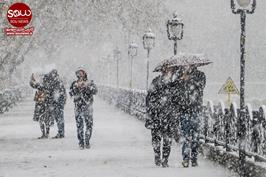 اولین برف زمستانی مهمان تبریز شد