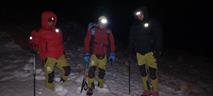 نجات کوهنوردان گرفتار در پرتگاه پیربالا در مرند 