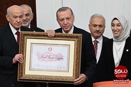 اردوغان برای سومین بار به عنوان رئیس جمهوری ترکیه سوگند خورد