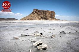 گرمای زیاد، ظرفیت دریاچه ارومیه را کاهش داده است