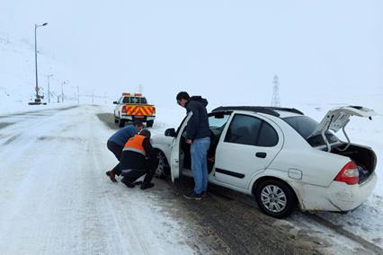 آخرین وضعیت جاده‌های آذربایجان شرقی پس از بارش برف
