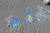 کشف یخ‌آب جدید در مریخ که دریای سرخ زمین را پر می‌کند