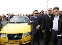 رونمایی از ۵۰۰ دستگاه تاکسی در تبریز با حضور وزیر کشور