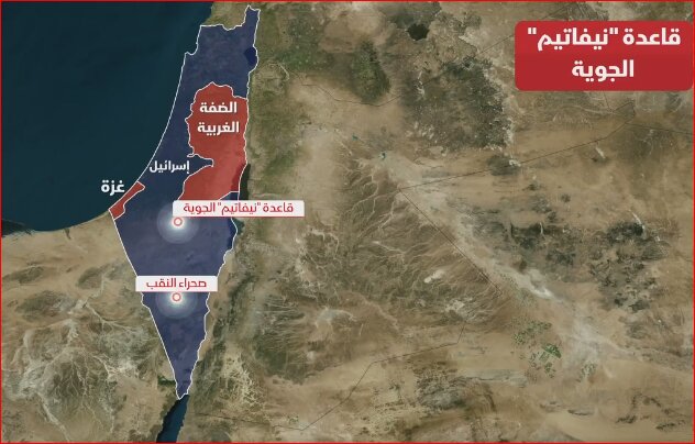 ایران مهم‌ترین پایگاه نیروی هوایی اسرائیل را هدف قرار داد