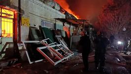 آتش‌سوزی در پادگان سماجای تهران مهار شد