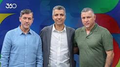 دایی و باقری در «فوتبال ۳۶۰»: تیم ملی شکست خورد / بیرانوند خودش مجسمه قلعه‌نویی را بسازد  