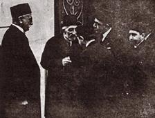 عکس کمتر دیده‌شده از احمدشاه قاجار و سلطان عثمانی