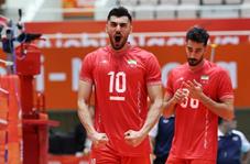 والیبال ایران با سه پیروزی صدرنشین گروه شد